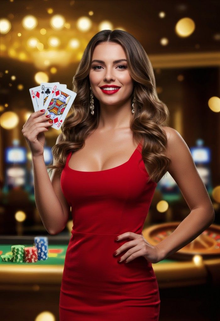 Live blackjack table with dealer Live blackjack table with dealer